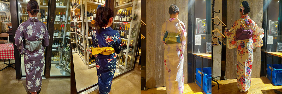 浴衣女子参加写真